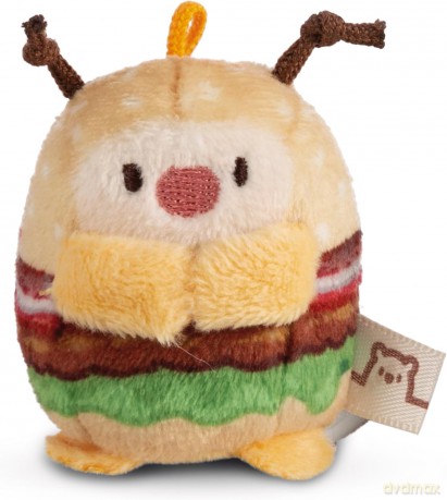 NICI mymochi minis pluszowa zawieszka biedronka Dozz Hamburger ono 5cm