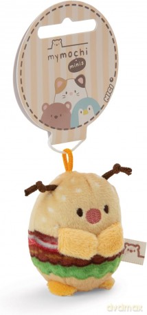 NICI mymochi minis pluszowa zawieszka biedronka Dozz Hamburger ono 5cm