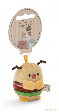 NICI mymochi minis pluszowa zawieszka biedronka Dozz Hamburger ono 5cm