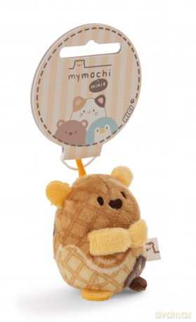 NICI mymochi minis pluszowa zawieszka piesek Woff Waffle 5cm