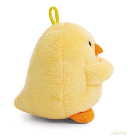 NICI mymochi przytulanka Kurczaczek Tschieps z kostiumem kurczaka i sosem chili 8cm z zawieszką