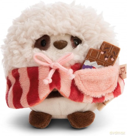 NICI mymochi przytulanka Panda Kono z kostiumem popcornu i czekoladką 8cm z zawieszką