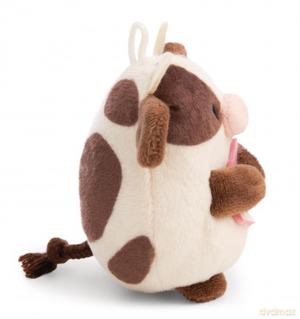 NICI mymochi przytulanka Krówka Moona z kostiumem loda i shakiem 8cm z zawieszką