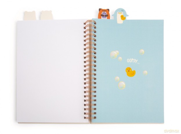 NICI Kołonotes mymochi 15x21 cm 80 kartek 80g