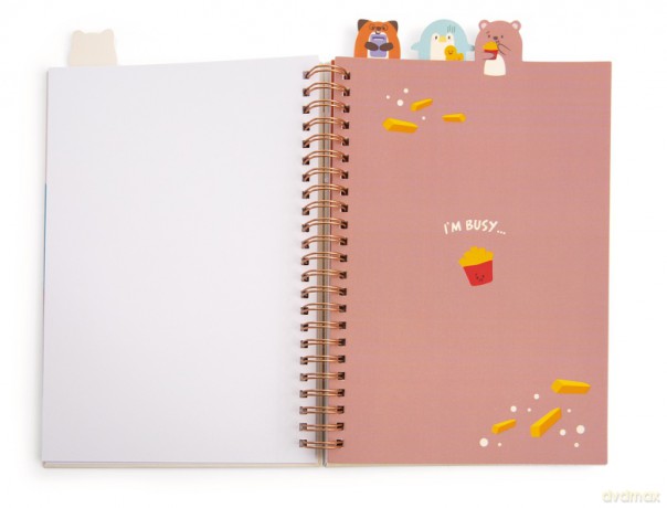 NICI Kołonotes mymochi 15x21 cm 80 kartek 80g