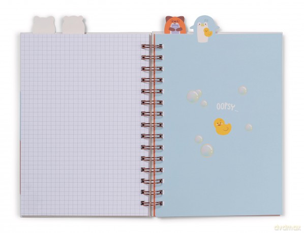 NICI Kołonotes mymochi 15x21 cm 80 kartek 80g