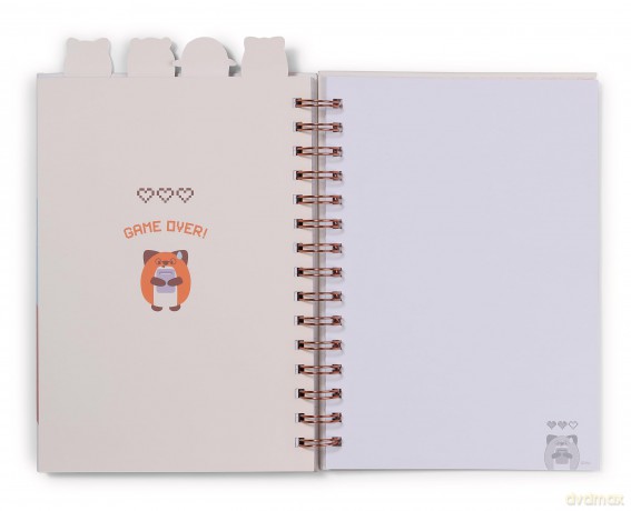NICI Kołonotes mymochi 15x21 cm 80 kartek 80g