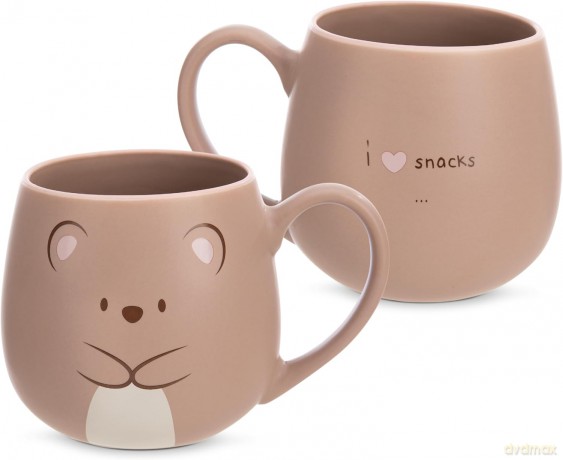 NICI Kubek mymochi miś Nomo I love snacks 400ml