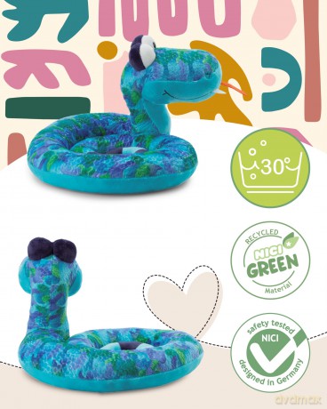 NICI Soft toy snake ZsaZsa XXL 50 cm