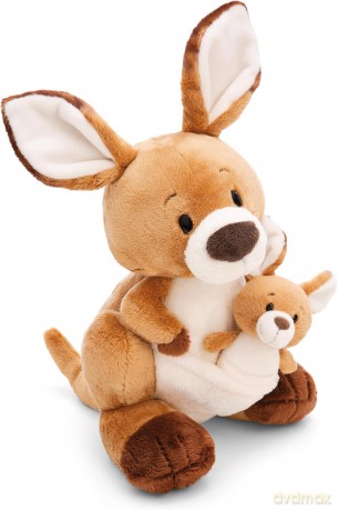 NICI Przytulanka kangur Kelly 25 cm z dzieckiem 10 cm