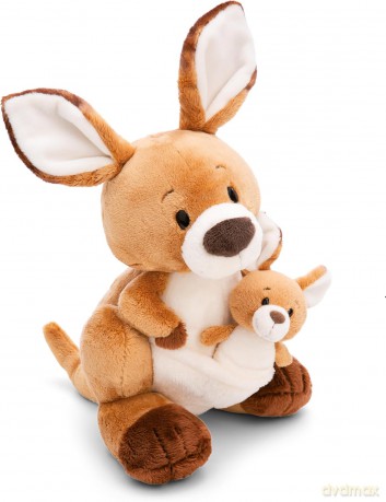 NICI Przytulanka kangur Kelly 25 cm z dzieckiem 10 cm