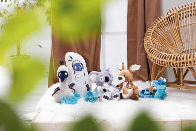 NICI Przytulanka koala Barry 30 cm z dzieckiem 10 cm