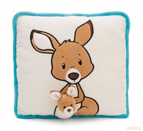 NICI poduszka kangur z główką dziecka 3D 7 cm kwadrat 30x30 cm