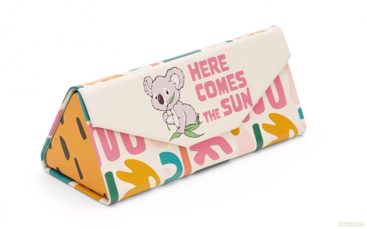 NICI Glasses case koala foldable PU hard case 16x6,5x6,5 cm 8pcs in display