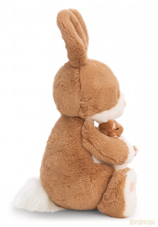 NICI przytulanka królik Hopsala z dzieckiem 35 cm