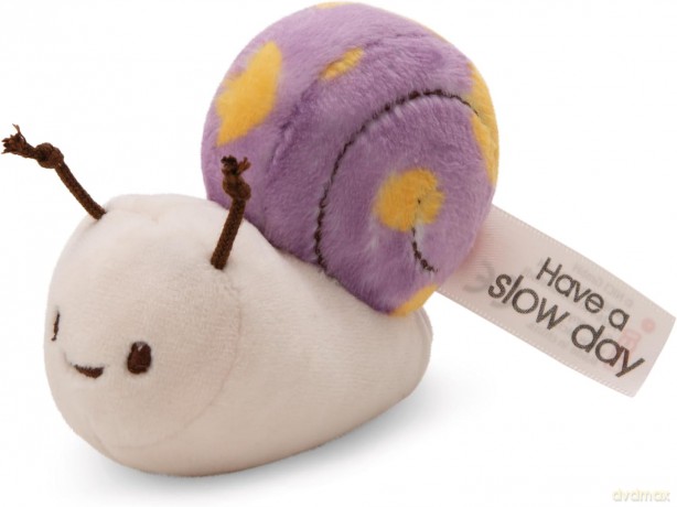 NICI przytulanka ślimak liliowy 12 cm Have a slow day