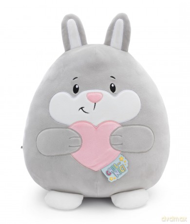 NICI Poduszka Chill-NICI królik z serduszkiem 20cm