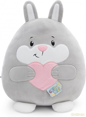 NICI Poduszka Chill-NICI królik z serduszkiem 20cm