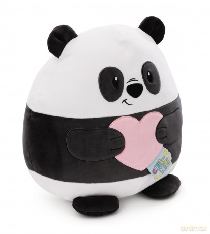 NICI Poduszka Chill-NICI panda z serduszkiem 20cm