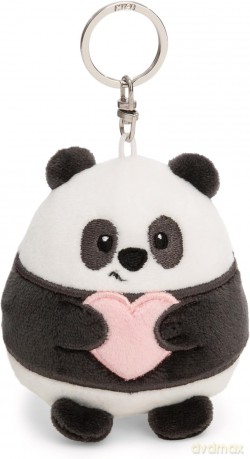NICI wieszak/brelok na klucze ChillNICI panda z serduszkiem 8 cm