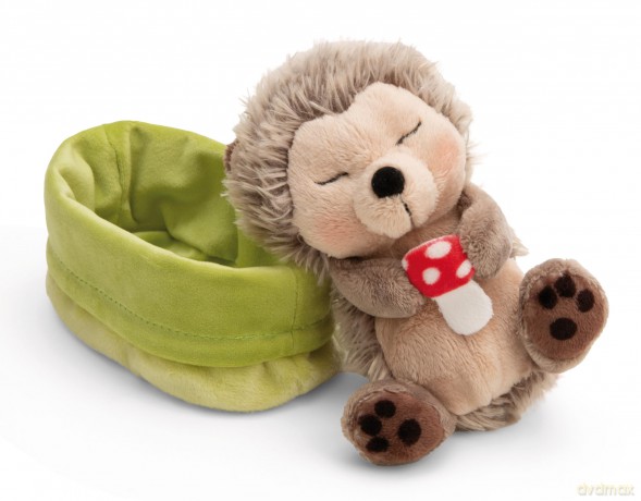 NICI śpiące zwierzątka jeż z grzybkiem 12 cm