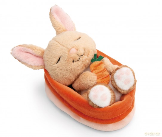 NICI śpiące zwierzątka królik z marchewką 12 cm