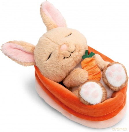 NICI śpiące zwierzątka królik z marchewką 12 cm