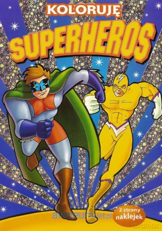 Koloruję - Superheros [KSIĄŻKA]