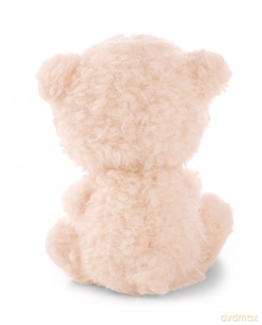 NICI Przytulanka kremowy miś z serduszkiem 18 cm