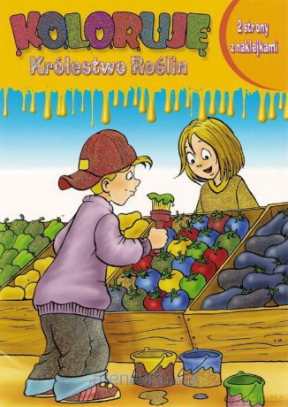 Koloruję Królestwo Roślin - Bazar [KSIĄŻKA]