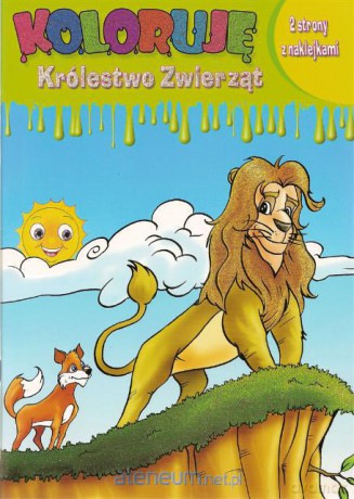 Koloruję Królestwo Zwierząt - Lew [KSIĄŻKA]