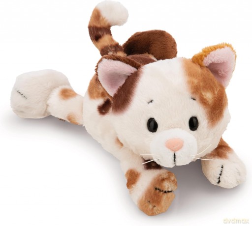 NICI Przytulanka kotek calico (trikolor) leżący 20 cm