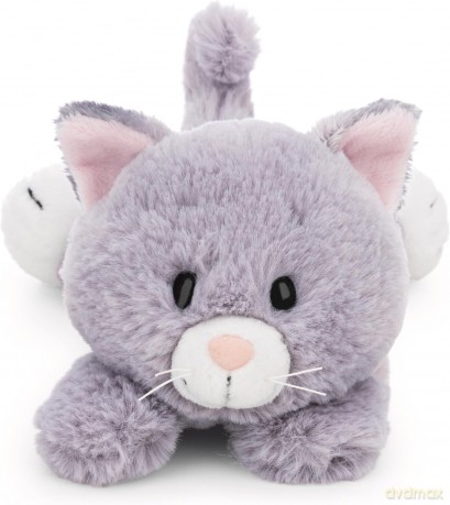 NICI Przytulanka szary kotek leżący 20 cm