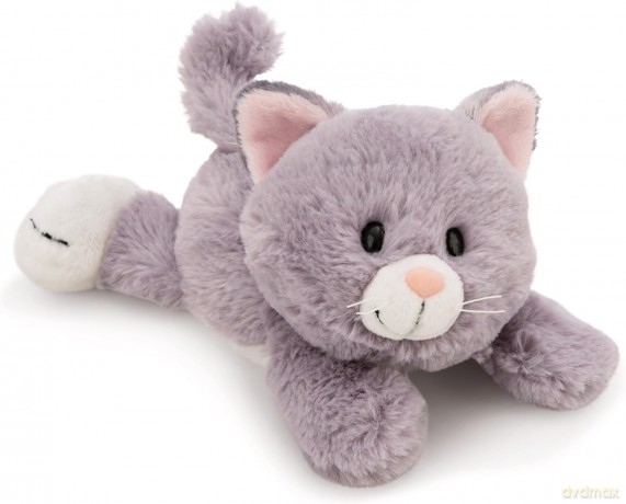 NICI Przytulanka szary kotek leżący 20 cm
