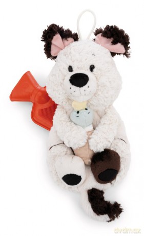 NICI termofor biały piesek z kaczuszką 350ml 30 cm