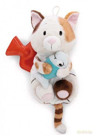 NICI termofor kot calico (trikolor) z rybką 350ml 30 cm