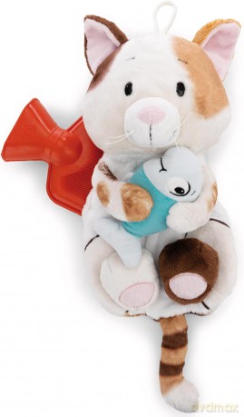 NICI termofor kot calico (trikolor) z rybką 350ml 30 cm