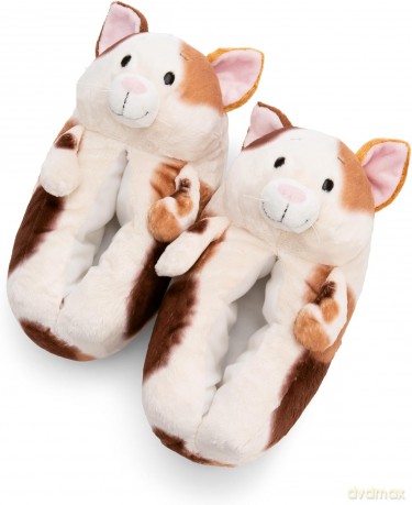 NICI kapcie / bambosze kot calico (tri-colour) 36-39 (M)