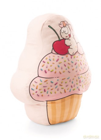 NICI Poduszka Muffinka z jednorożcem 46x60x20 cm