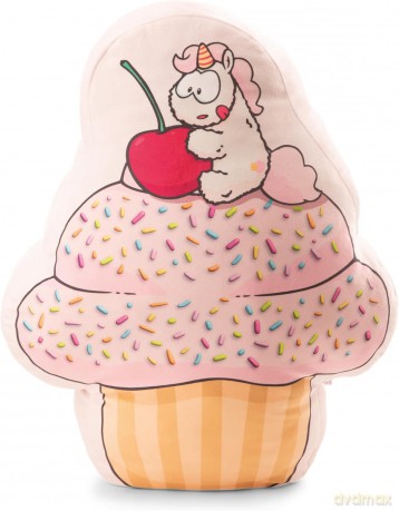 NICI Poduszka Muffinka z jednorożcem 46x60x20 cm