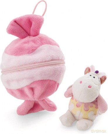 NICI Przytulanka jednorożec Sweety Rainbow 10 cm w cukierku z zawieszką