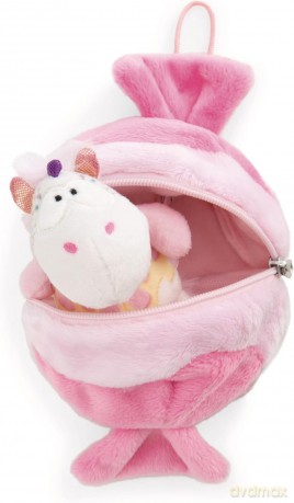 NICI Przytulanka jednorożec Sweety Rainbow 10 cm w cukierku z zawieszką