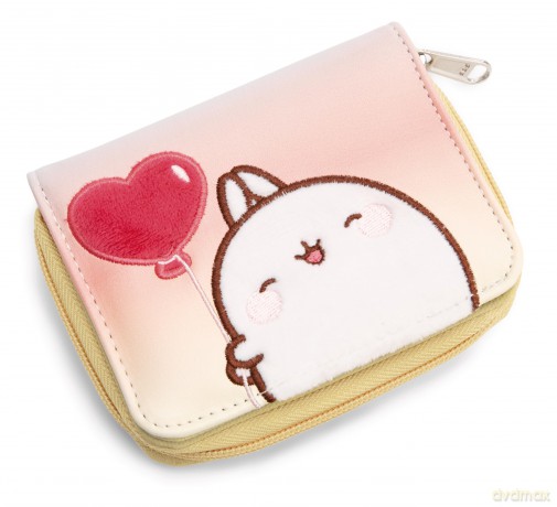 NICI portfel MOLANG z balonem w kształcie serca 12x9,5 cm