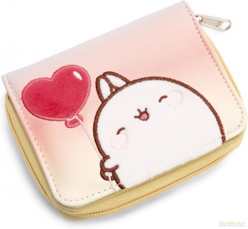 NICI portfel MOLANG z balonem w kształcie serca 12x9,5 cm