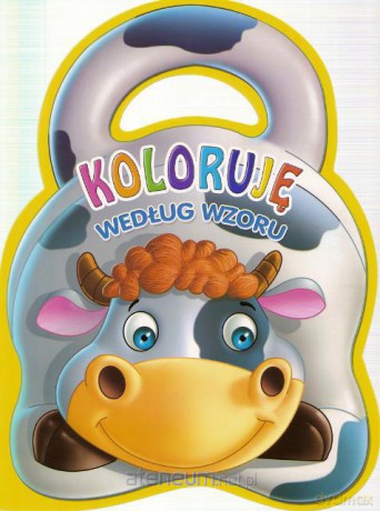 Koloruję według wzoru - Krowa [KSIĄŻKA]