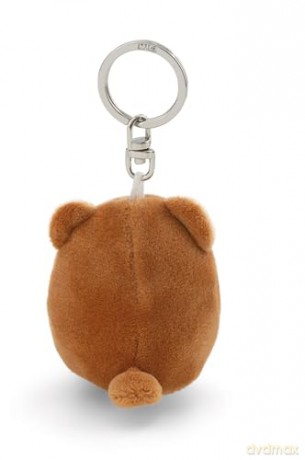 NICI wieszak/brelok na klucze miś z niebieską wstążką Best Friends! 5 cm