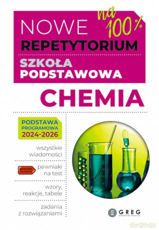 Chemia. Szkoła podstawowa. Nowe Repetytorium 2024/2026 - Joanna Pabian-Rams, Małgorzata Krajewska [KSIĄŻKA]