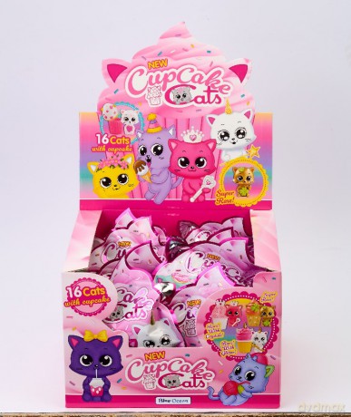 Cup Cake Cats 1szt.mix [FIGURKA]
