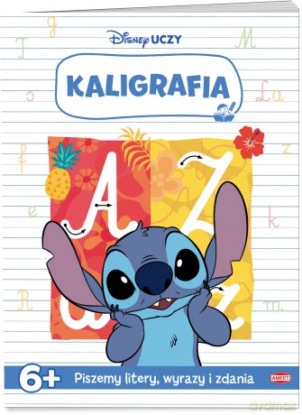 Disney uczy Stich Kaligrafia UKA-9303 [KSIĄŻKA]