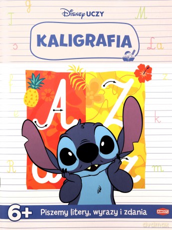 Disney uczy Stich Kaligrafia UKA-9303 [KSIĄŻKA]